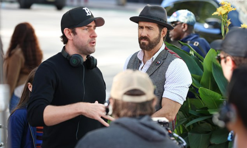 Ryan Reynolds and John Krasinski are having some fun with March Madness!