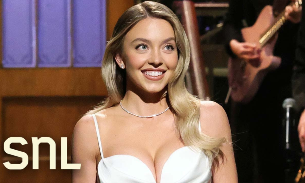 Sydney Sweeney tackled rumors about Glen Powell on her debut as a guest host on Saturday Night Live (SNL)