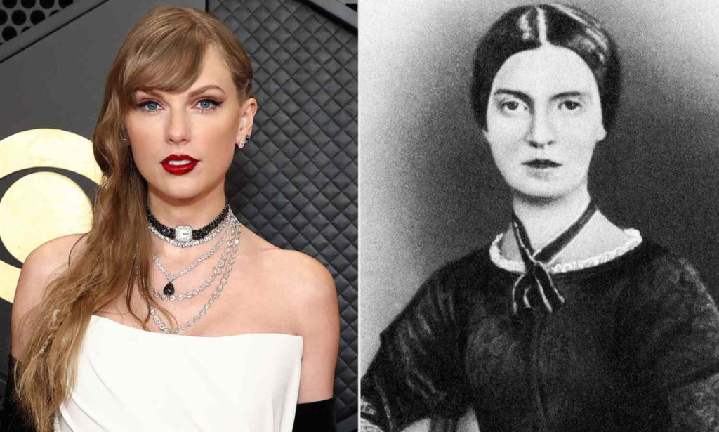 Taylor Swift, the renowned American singer, is related to the famous poet Emily Dickinson according to Ancestry.