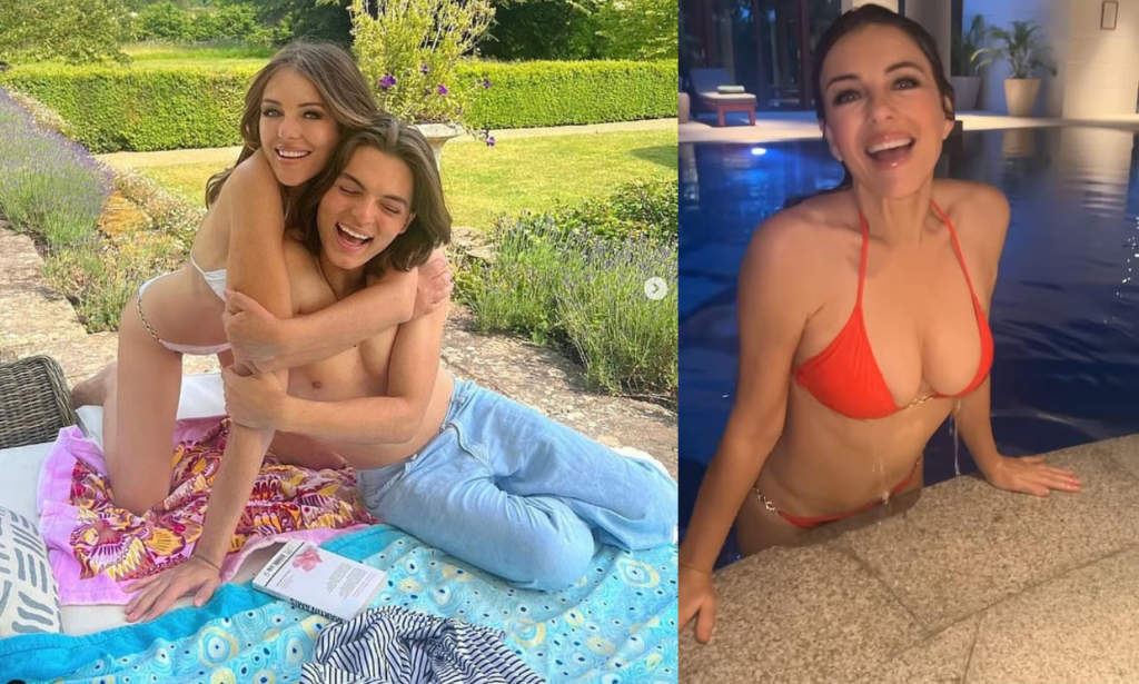 The mother and son's relationship has raised eyebrows in the past, especially after Elizabeth revealed the secret photographer behind her seemingly endless stream of bikini Instagram posts was in fact Damian