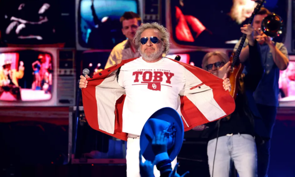 Sammy Hagar performs onstage during the 2024 CMT Music Awards at Moody Center on April 7, 2024 in Austin, Texas.
